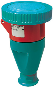 Wasserdichte CEPro Kupplung 16A 5P 7h mit Trompetenverschraubung