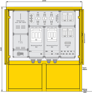 Stromverteiler Edelstahl