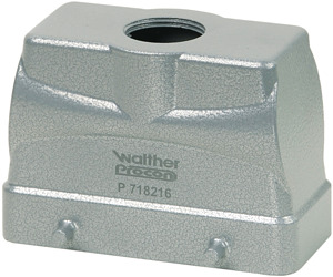 Tüllengehäuse B16 MG H65mm 1xM25 GR QV KA gerade
