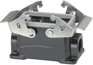 Sockelgehäuse B HT 10 aus Aluminium der Höhe 53mm mit Querverriegelung