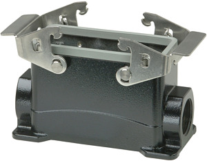 Sockelgehäuse B HT 16 aus Aluminium der Höhe 68mm mit Querverriegelung