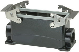 Sockelgehäuse B HT 24 aus Aluminium der Höhe 68mm mit Querverriegelung