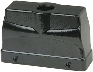 Tüllengehäuse B HT 24 aus Aluminium der Höhe 76mm mit Querverriegelung