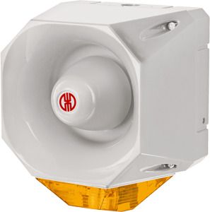 Blitz-Sirene WM 42 Töne 115-230VAC GY/YE